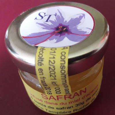 safran confit au miel